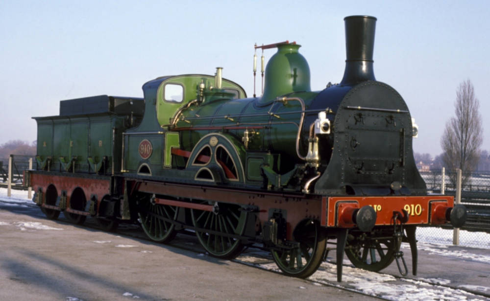 North East Railway 2-4-0 No. 910