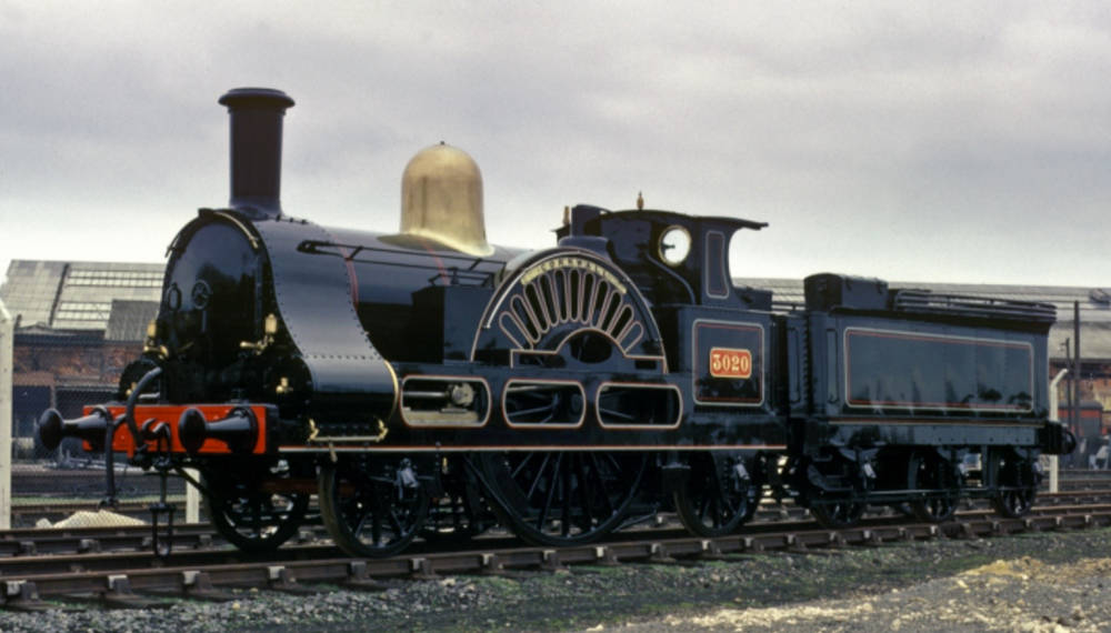 “Cornwall” — London and North West Railway 2-2-2 No. 3020