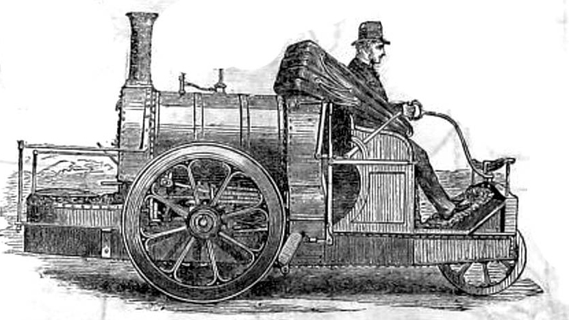 Locomotive Steam-Carriage for the common roads, built for the Earl of Caithness