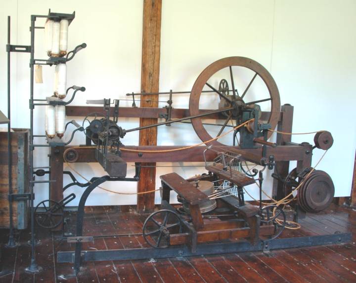 Modern Replica (1930) of Compton Spinning Mule